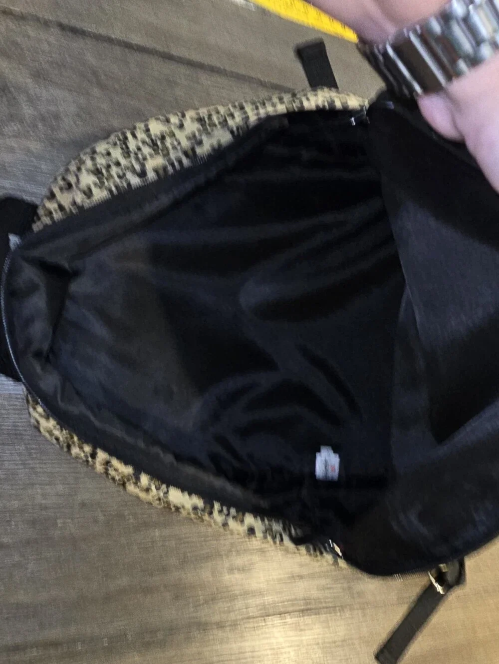 Disney Parks  Mickey Mouse Animal Print Safari Backpack